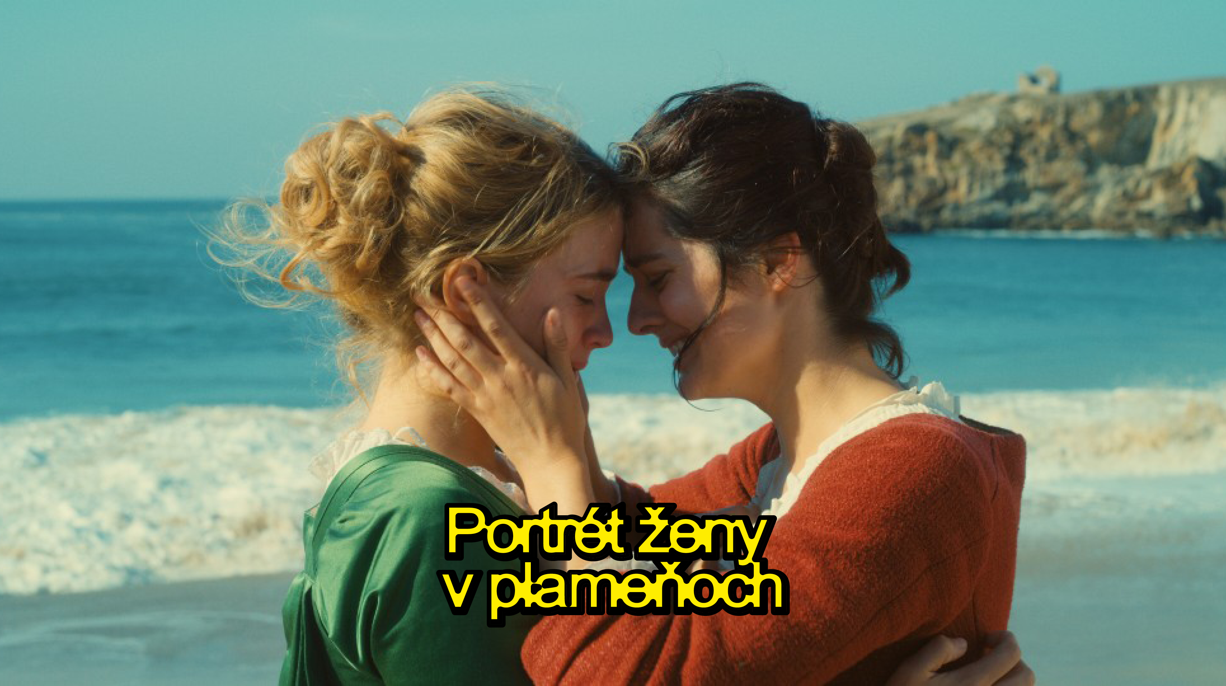 Portrét ženy v plameňoch
