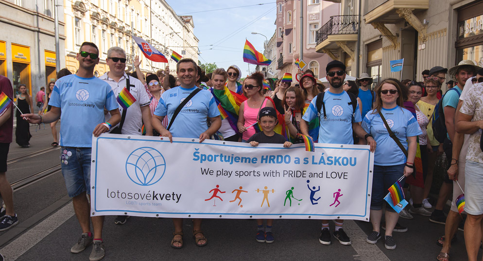 Lotosové kvety: Prezentácia LGBTI športového klubu